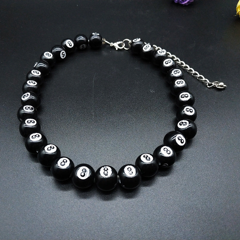 Comfortable Charming Punk Creative Black Dice Rings