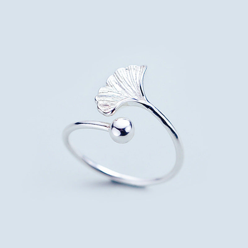 Women's Opening Fresh Temperament Branch Buds Index Ring