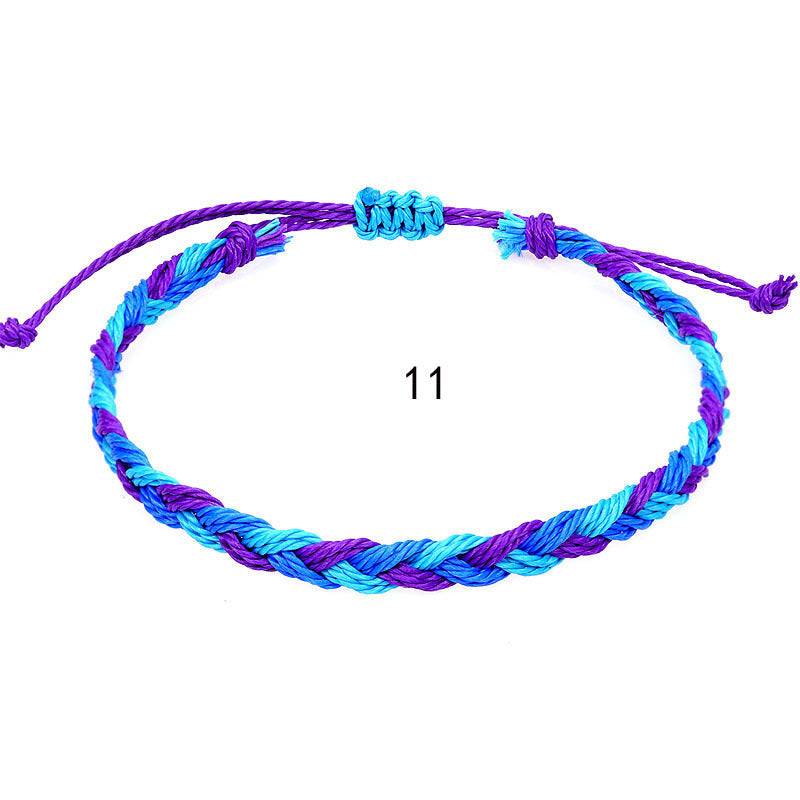 Women's & Men's Creative Handmade Braided Rope Bohemian Twist Bracelet