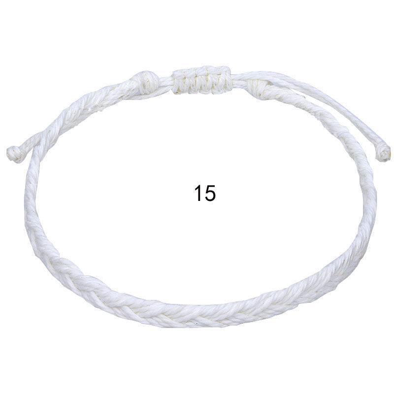 Women's & Men's Creative Handmade Braided Rope Bohemian Twist Bracelet