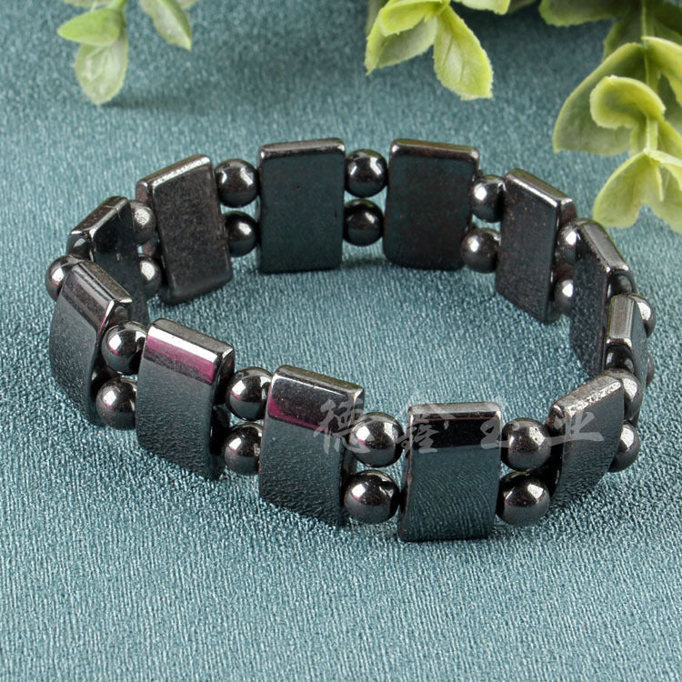 Slouchy Magnet Manual Hematite Energy Stone Necklaces