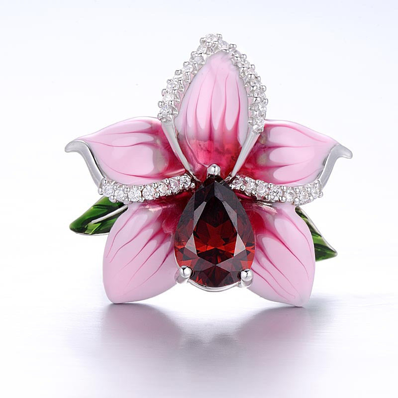 Women's Classic Glamorous Rose Fashion Ornament Rings