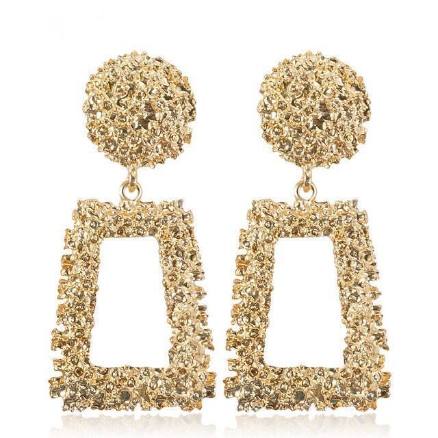 Stylish Beautiful Fashion Geometric Exaggerated Generous Earrings