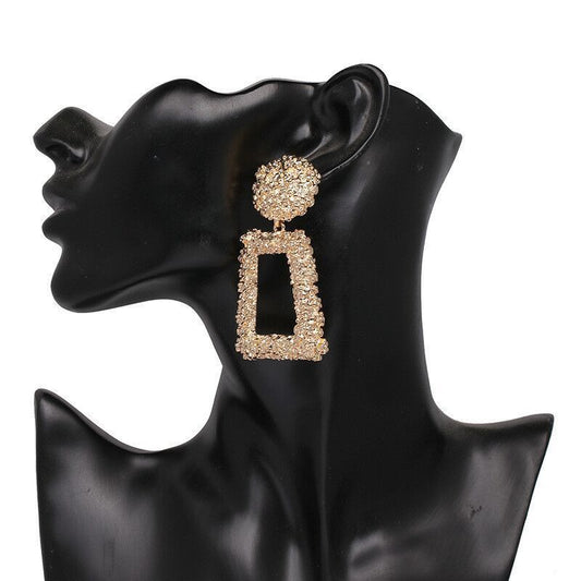 Stylish Beautiful Fashion Geometric Exaggerated Generous Earrings