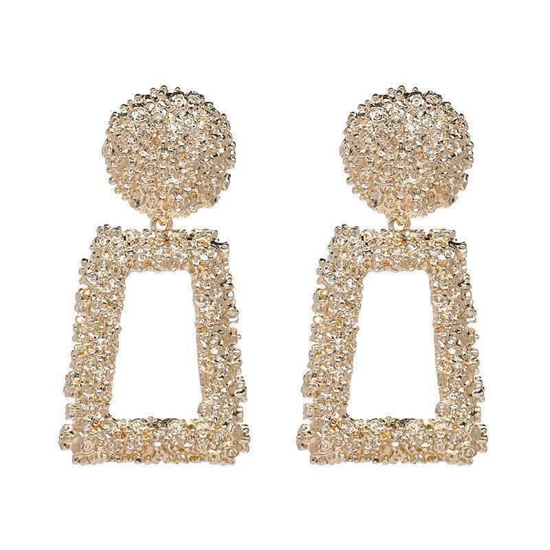 Stylish Beautiful Fashion Geometric Exaggerated Generous Earrings