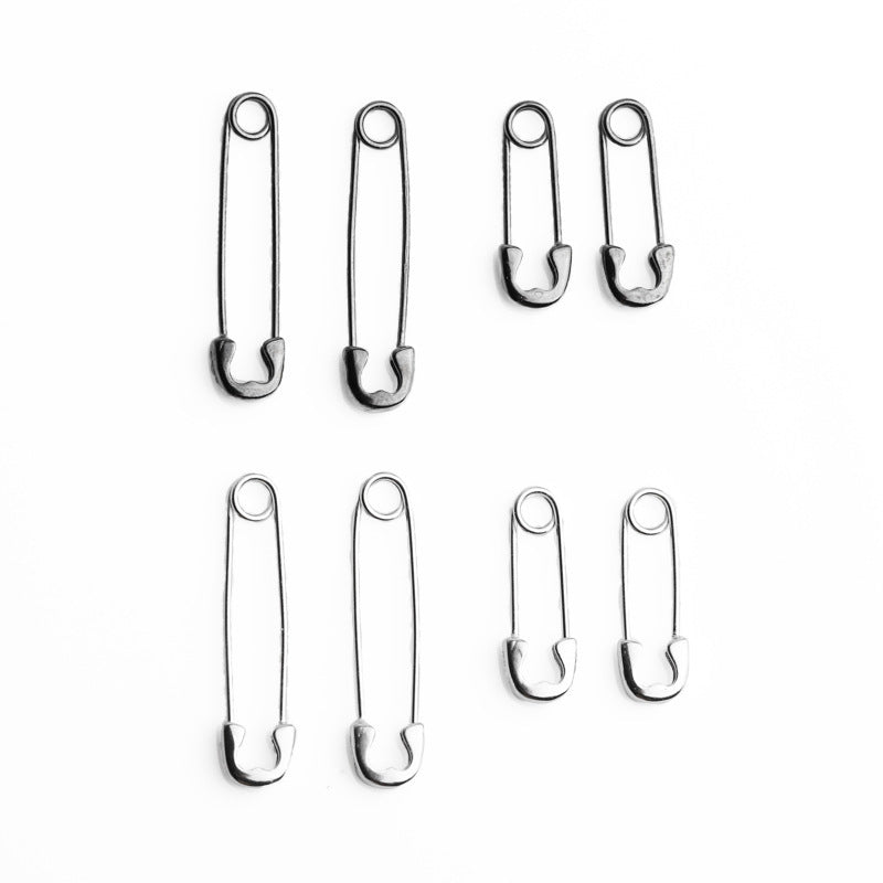 Women's & Men's Sterling Sier Elegant Personalized Pin Korean Earrings