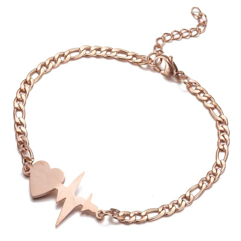 Women's Steel Butterfly Christmas Female Snowflake Elephant Love Bracelets