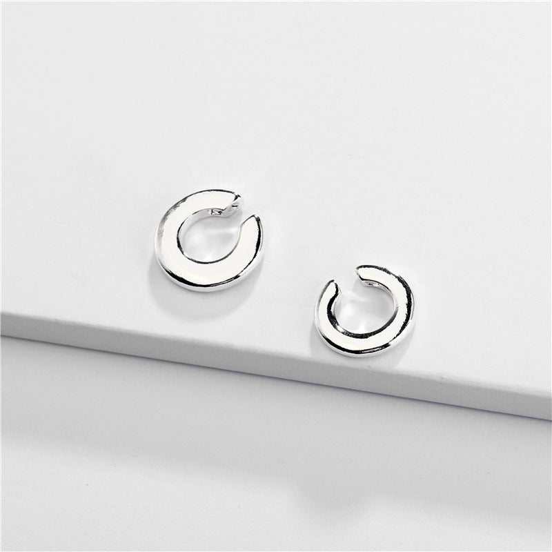 Women's Color Open Shaped Ear Clip One Earrings