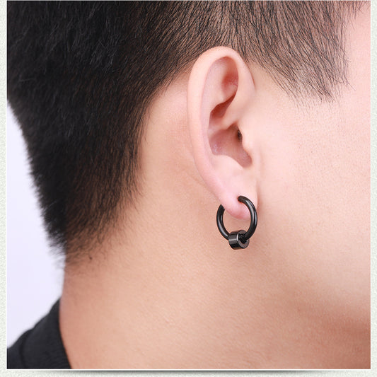 Men's Street Korean Style Personality Hipster Trendy Earrings