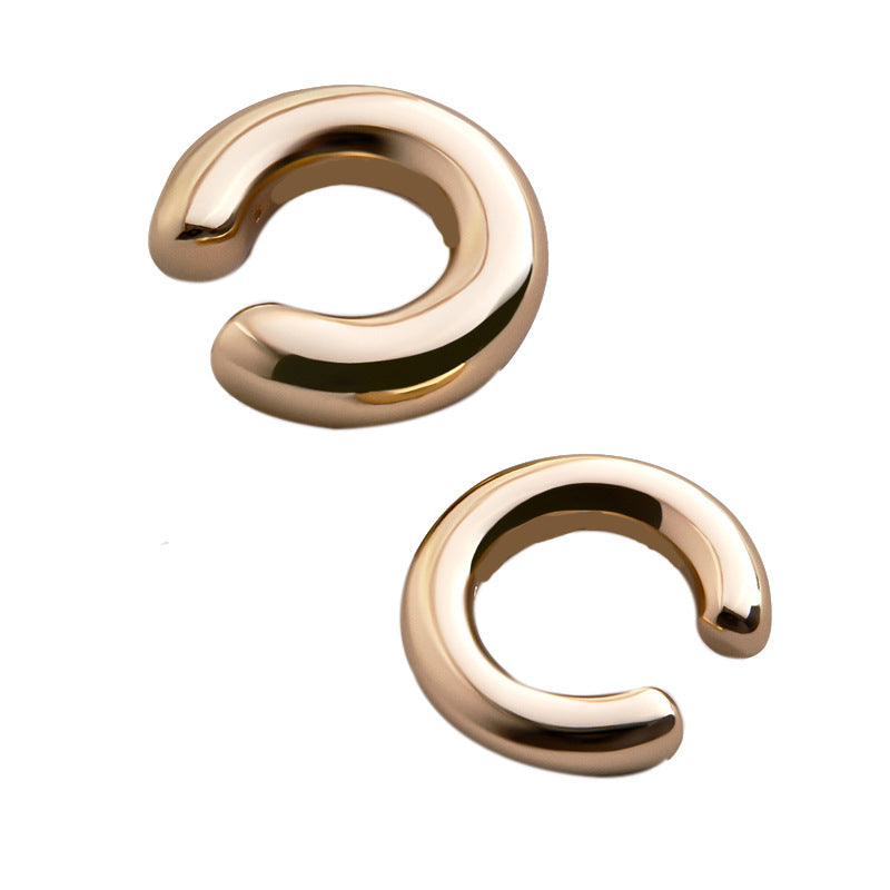 Women's Color Open Shaped Ear Clip One Earrings