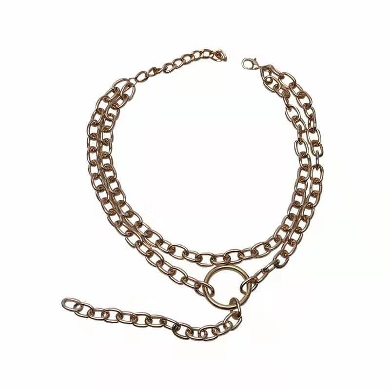 Ornament Punk Exaggerated Long Personality Thick Chain Necklaces