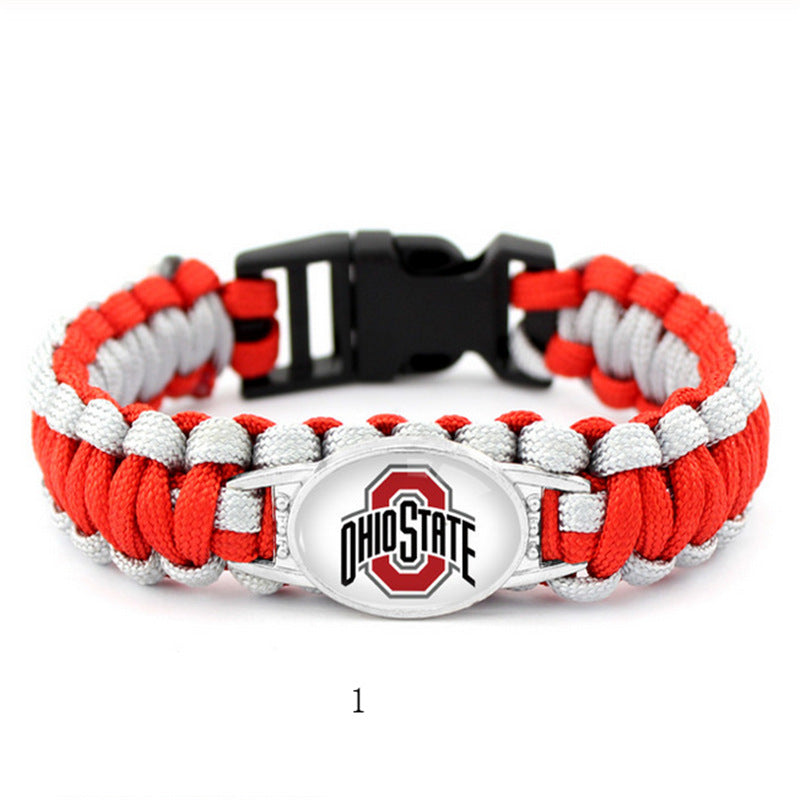 Beautiful College Team Ohio State University Bracelets