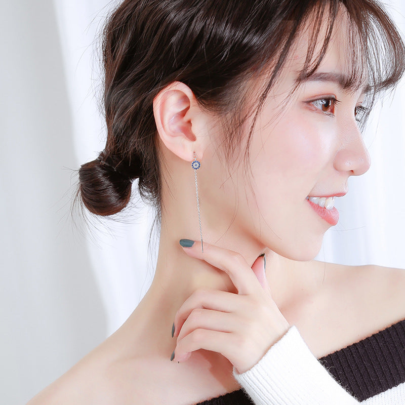 Women's Eyes Ear Ethnic Style Mini Retro Country Stud Earrings