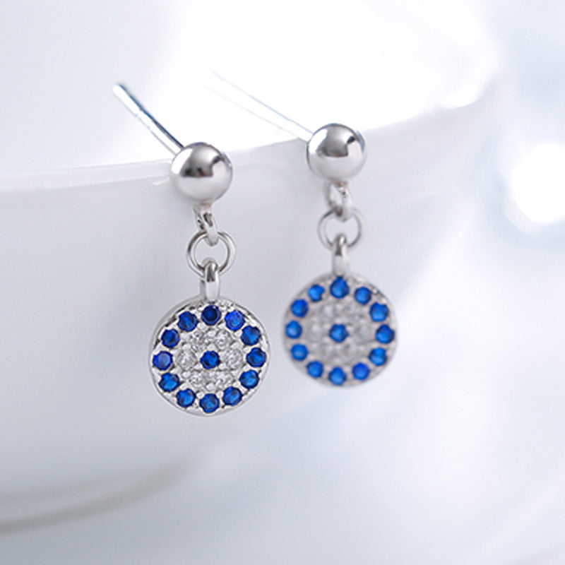 Women's Eyes Ear Ethnic Style Mini Retro Country Stud Earrings
