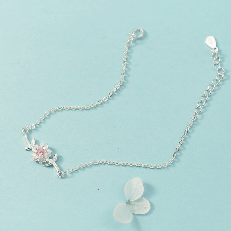 Women's Flower For Cute Fashion Sweet Girlfriend Bracelet