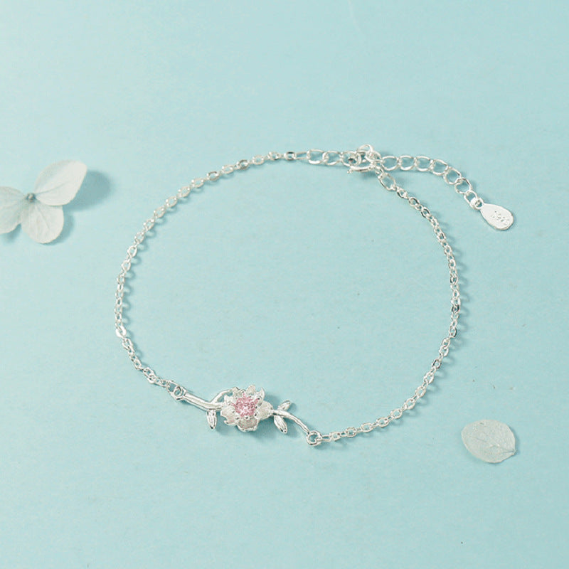 Women's Flower For Cute Fashion Sweet Girlfriend Bracelet