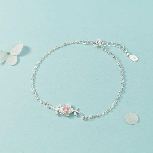 Women's Flower For Cute Fashion Sweet Girlfriend Bracelet