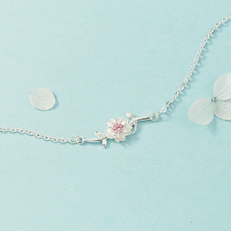 Women's Flower For Cute Fashion Sweet Girlfriend Bracelet