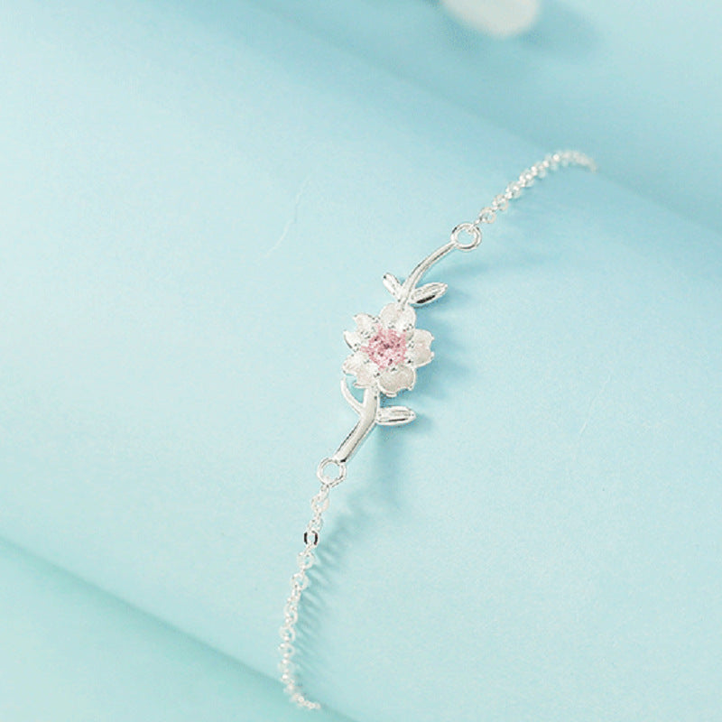 Women's Flower For Cute Fashion Sweet Girlfriend Bracelet