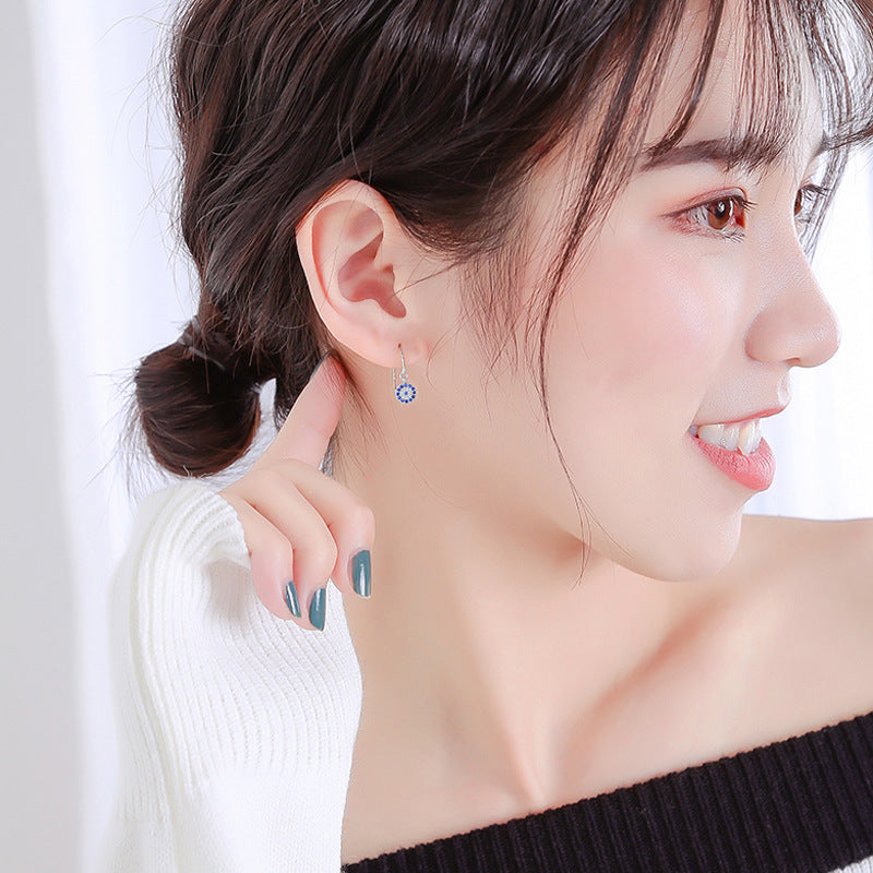 Women's Eyes Ear Ethnic Style Mini Retro Country Stud Earrings