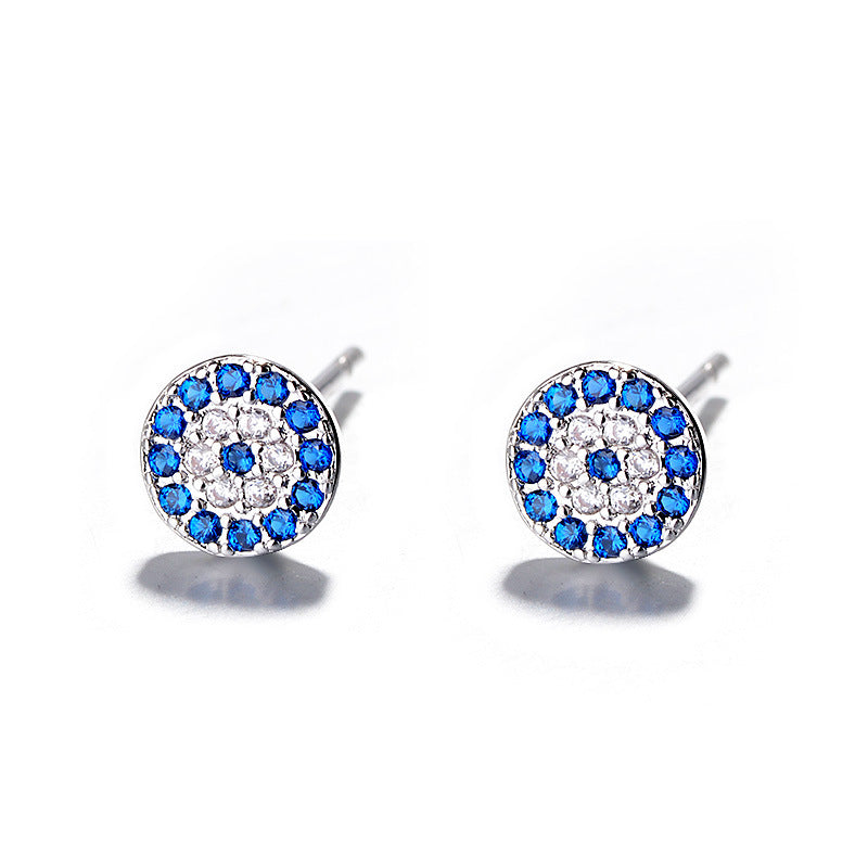 Women's Eyes Ear Ethnic Style Mini Retro Country Stud Earrings
