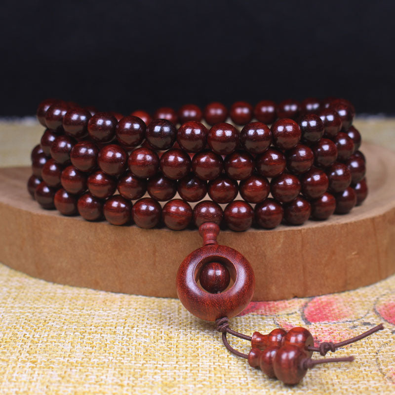 Beads Zambia Pterocarpus Handmade Red Sandalwood Bracelets