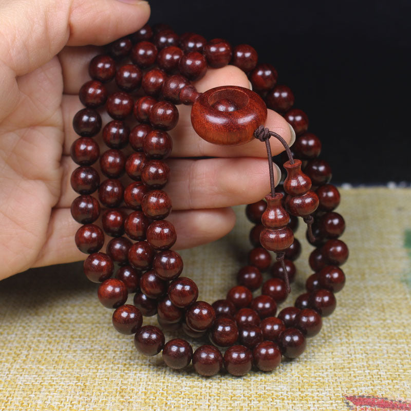Beads Zambia Pterocarpus Handmade Red Sandalwood Bracelets