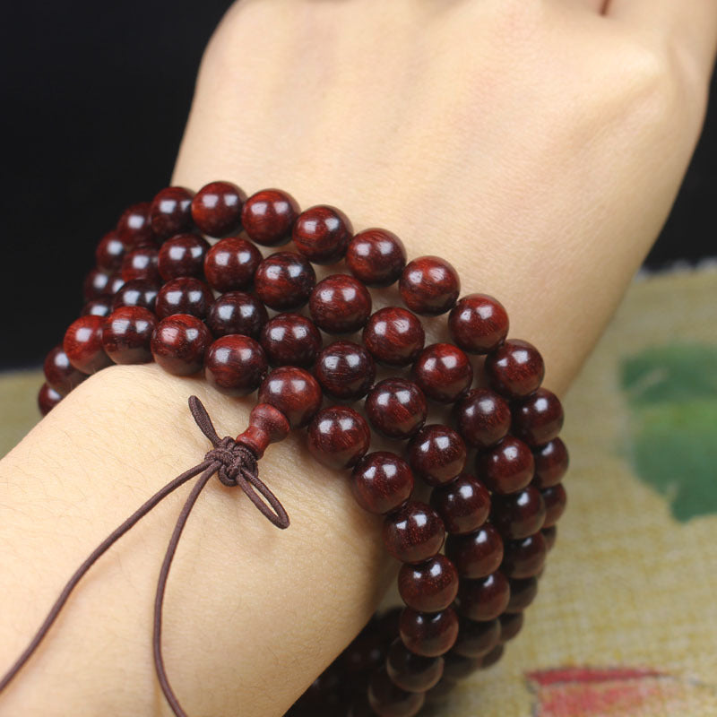 Beads Zambia Pterocarpus Handmade Red Sandalwood Bracelets