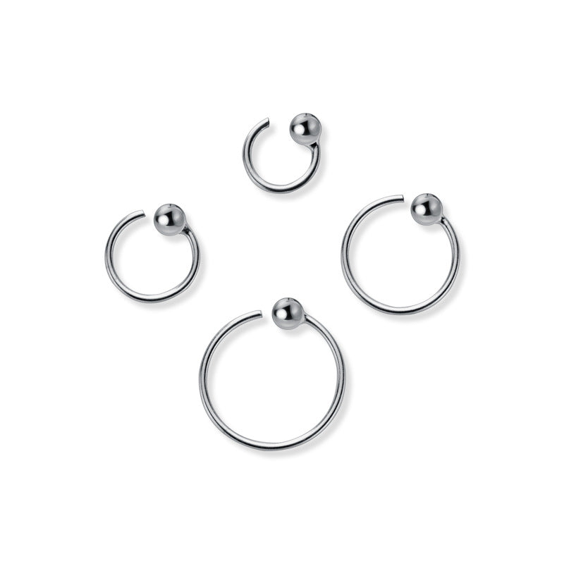 Women's Round Beads Beans Mini Simple Light Earrings