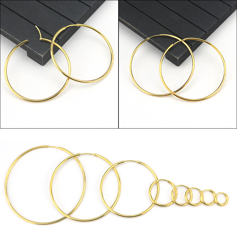 Exquisite Fine Auricular Needle Small Ear Earrings