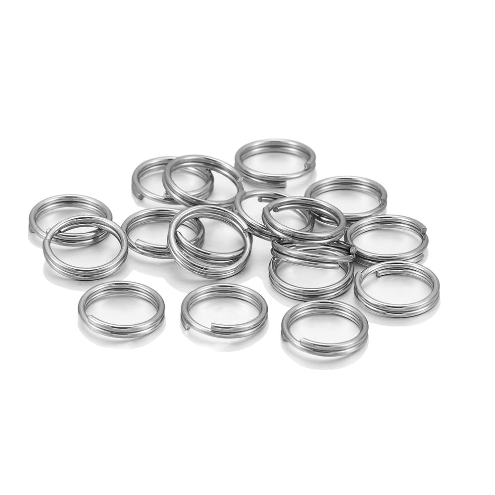 Stainless Steel Double Broken Aperture Layer Jewelry Accessories