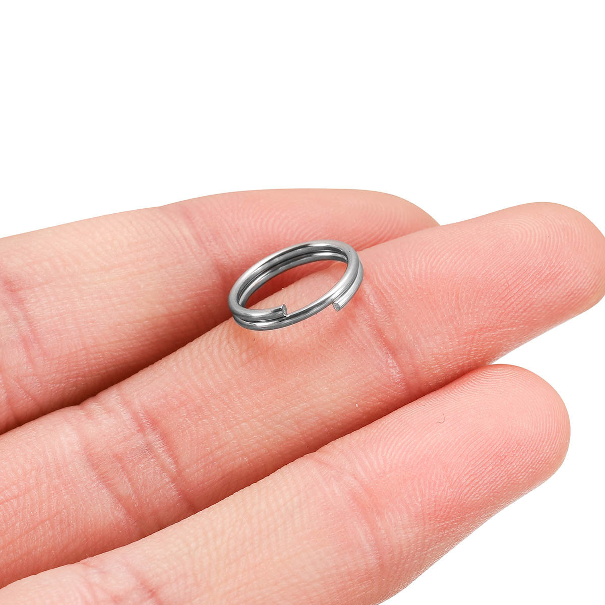 Stainless Steel Double Broken Aperture Layer Jewelry Accessories