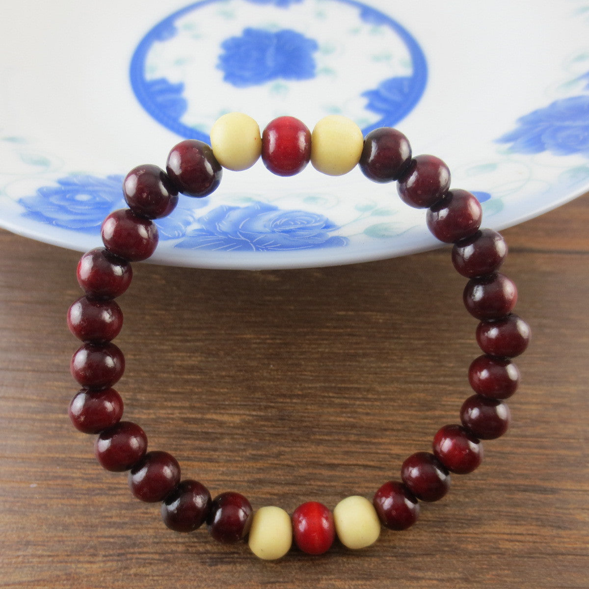 Rosewood Buddha Beads Rosary Stall Imitation Sandalwood Bracelet