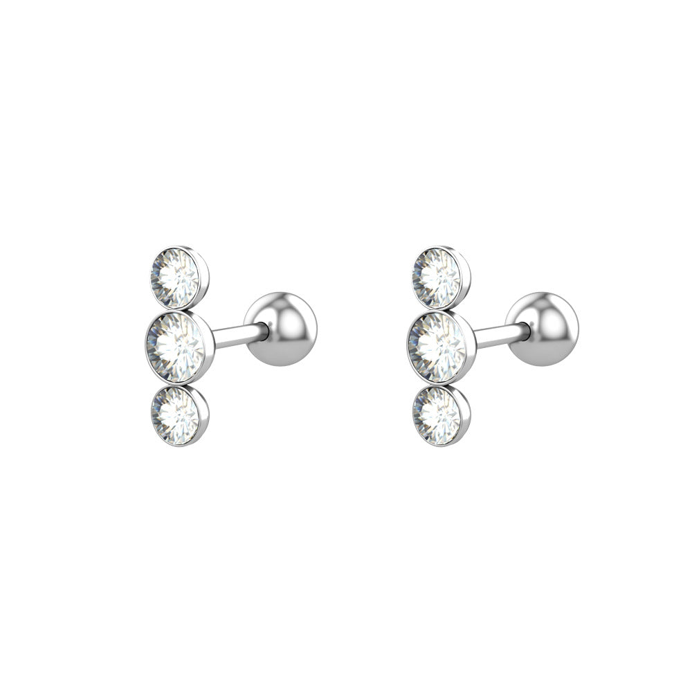 Innovative Classy Exquisite Ding Piercing Online Stud Earrings