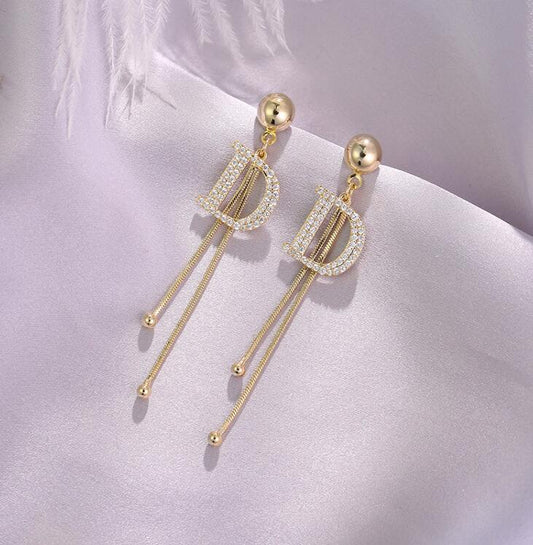 Tassel Long Simple Fashion Personalized Temperament Earrings