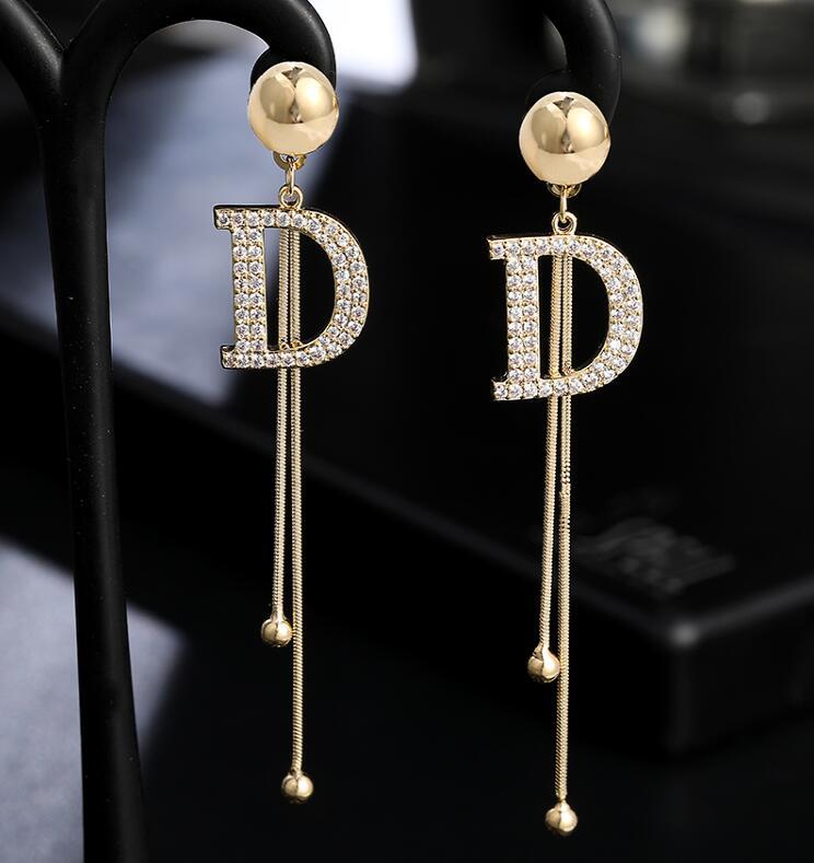 Tassel Long Simple Fashion Personalized Temperament Earrings