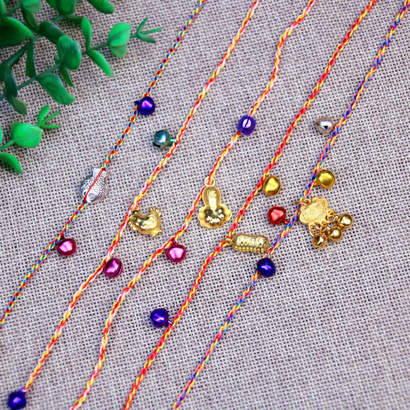 Women's & Men's Carrying Strap Imitation Gold Dragon Boat Bracelet