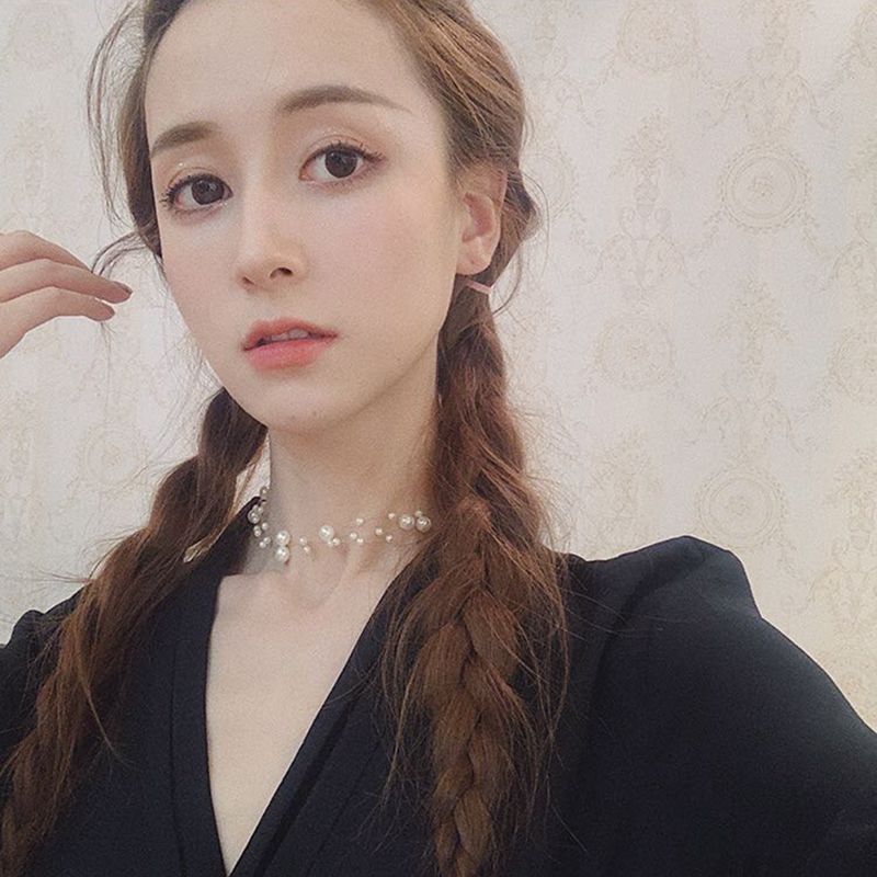 Starry Sky Pearl Elegant Cold Wind Net Fashion Fishing Necklace