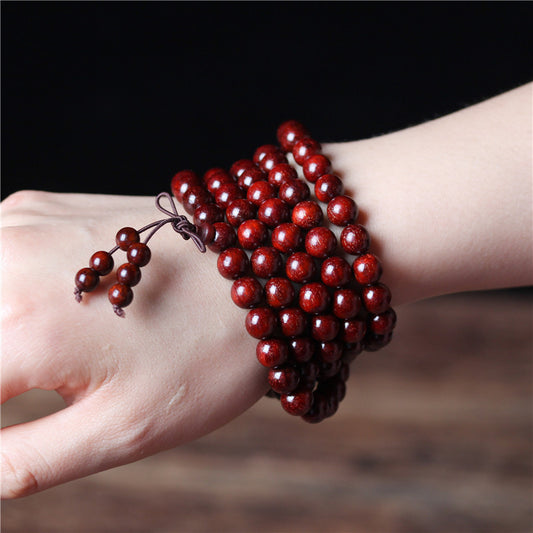 Beads Zambia Venus Lobular Rosewood Red Sandalwood With Tibet Bracelets