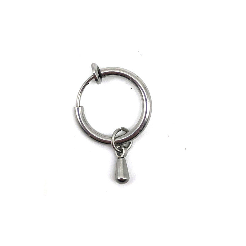Men's Street Korean Style Ear Clip Popular Earrings