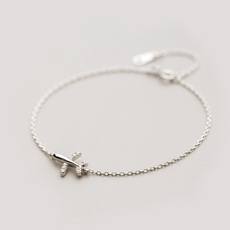 Korean Style Simple Personality Affordable Luxury Smart Creative Inlaid Bracelet