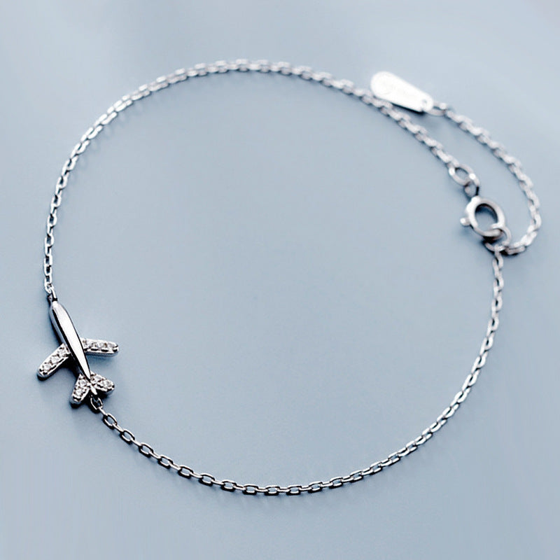 Korean Style Simple Personality Affordable Luxury Smart Creative Inlaid Bracelet