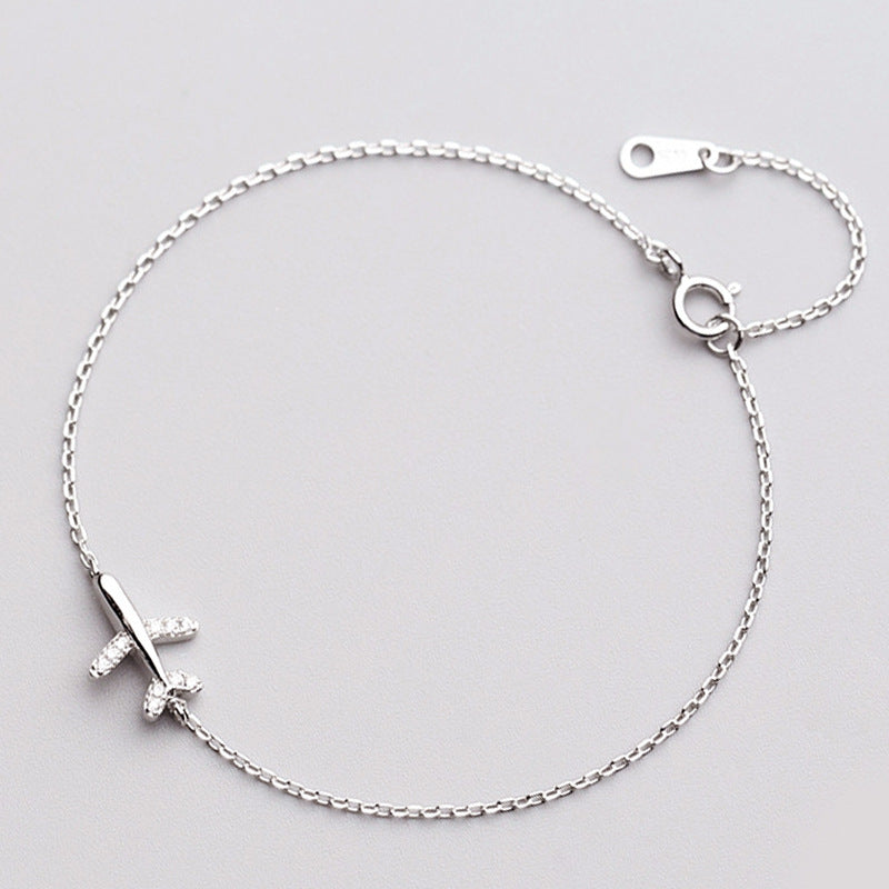 Korean Style Simple Personality Affordable Luxury Smart Creative Inlaid Bracelet