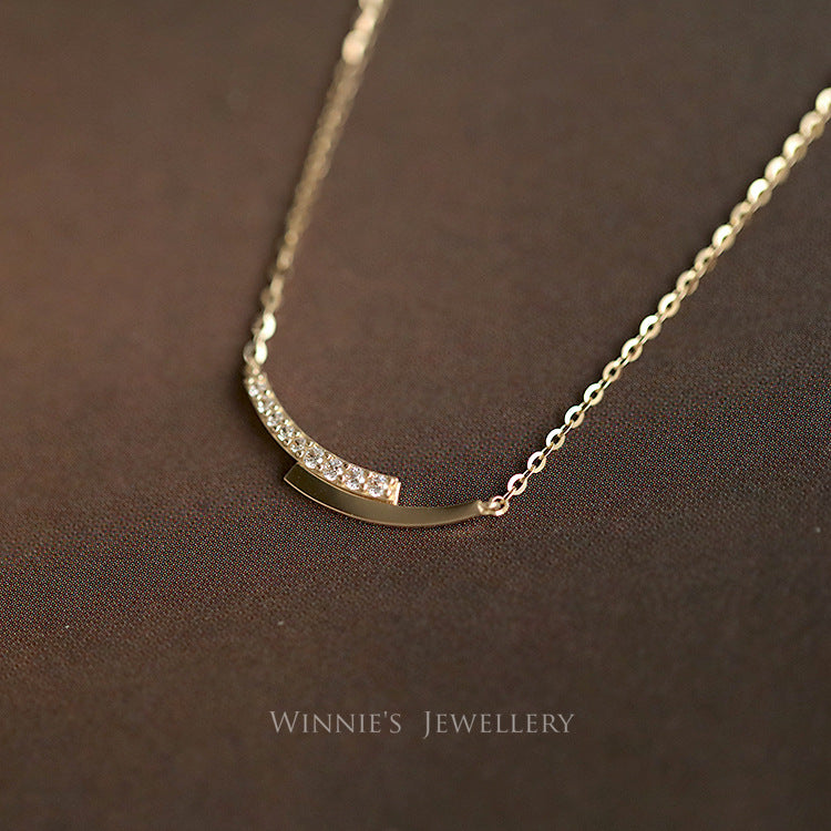 Sier Gold-plated Simple Temperamental Exquisite Niche Necklaces