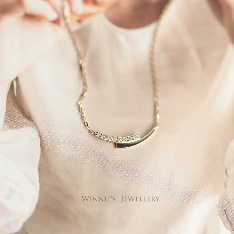 Sier Gold-plated Simple Temperamental Exquisite Niche Necklaces