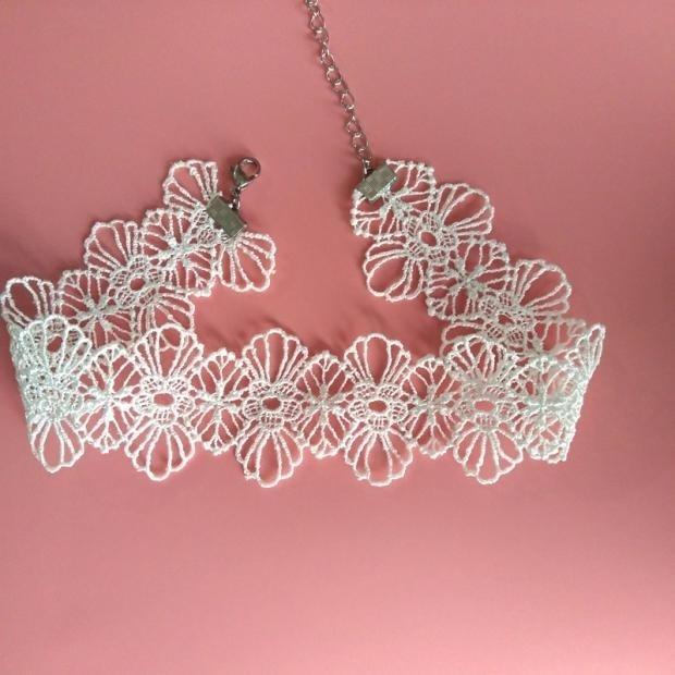 Casual Charming Three-dimensional Flower Neck Rose Necklaces