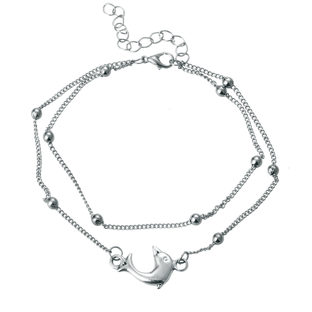 Yoga Anklet Beach Starfish Shell Crystal Bracelets