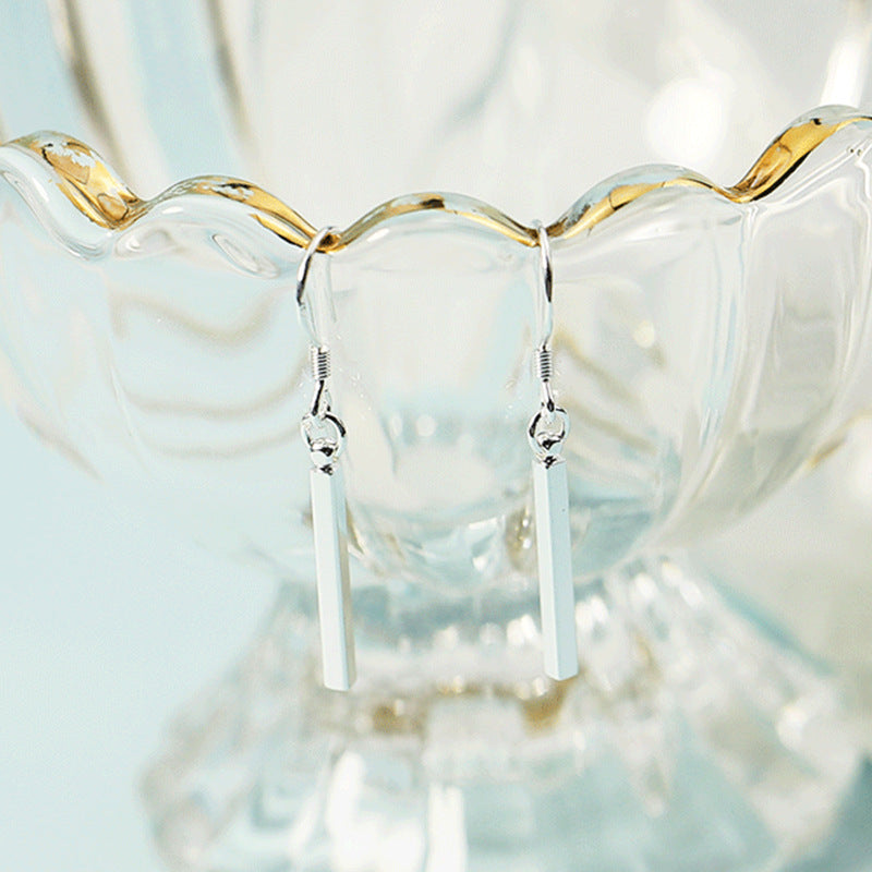 Women's Several Vertical Stripes Simple One-word Long Ear Hook