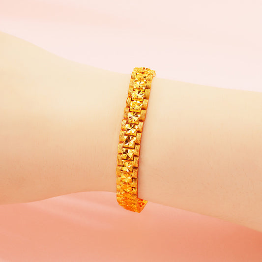 Women's & Men's Gold Watch Chain Thick Jewelry Stall Exhibition Bracelets