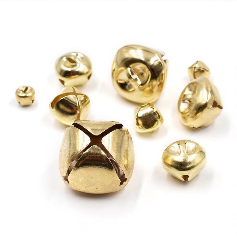 Dance Bell Golden Cross Christmas Little Jewelry Accessories